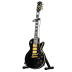 AXE HEAVEN® Les Paul Custom Ebony 1:4 Scale Mini Guitar Model