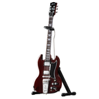 AXE HEAVEN '64 SG Standard Cherry 1:4 Scale Mini Guitar Model