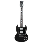 AXE HEAVEN SG Standard Ebony 1:4 Scale Mini Guitar Model