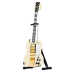 AXE HEAVEN '64 SG Custom White 1:4 Scale Mini Guitar Model