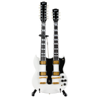 AXE HEAVEN EDS-1275 Alpine White 1:4 Scale Mini Guitar Model