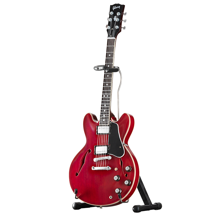 AXE HEAVEN ES-335 Faded Cherry 1:4 Scale Mini Guitar Model