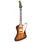 AXE HEAVEN® Firebird V Vintage Sunburst 1:4 Scale Mini Guitar Model