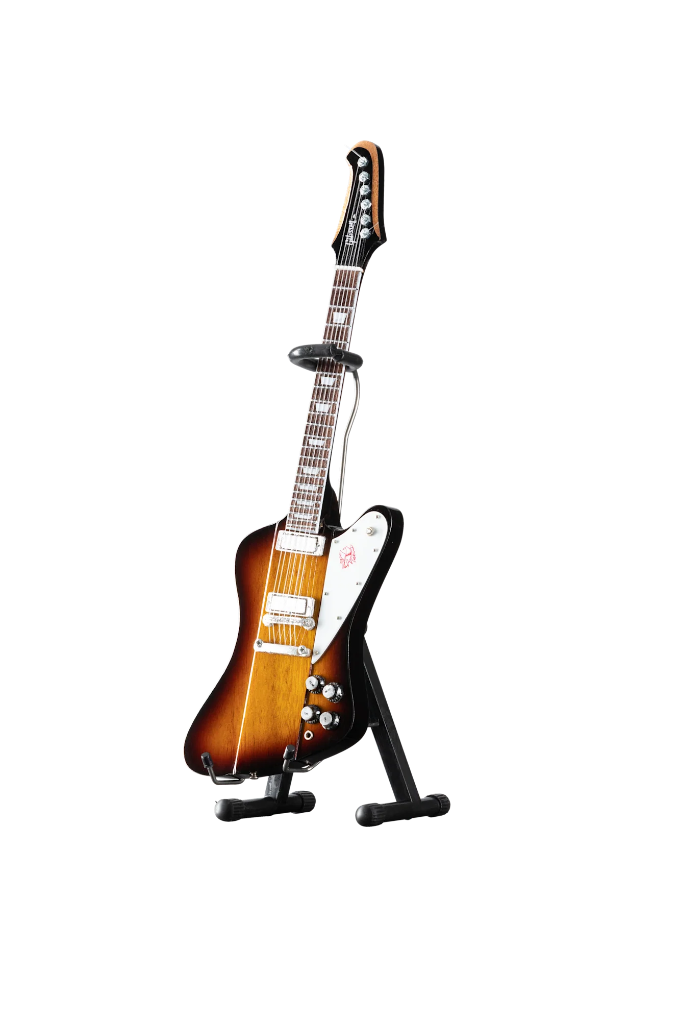 AXE HEAVEN® Firebird V Vintage Sunburst 1:4 Scale Mini Guitar Model