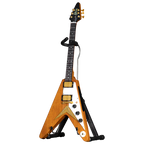 AXE HEAVEN® '58 Korina Flying V 1:4 Scale Mini Guitar Model