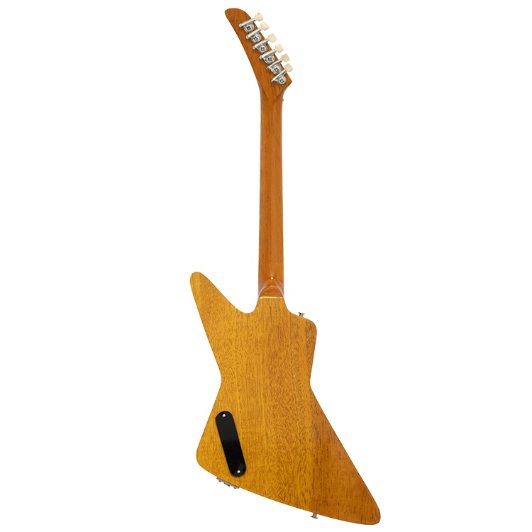AXE HEAVEN® '58 Korina Explorer Natural Finish 1:4 Scale Mini Guitar Model