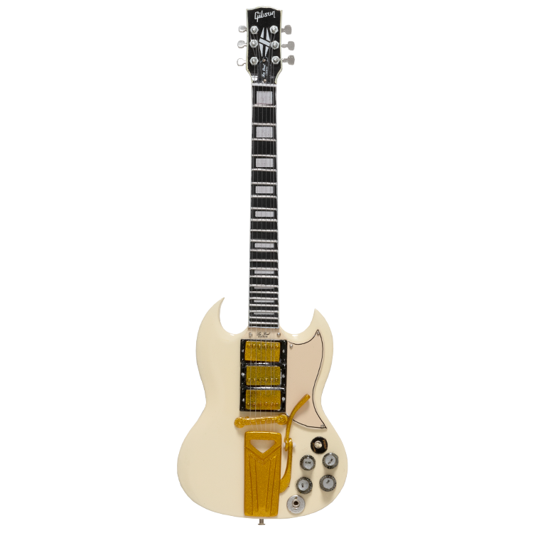 Sister Rosetta Tharpe AXE HEAVEN '61 Les Paul SG 1:4 Scale Mini Guitar Model, Exclusive