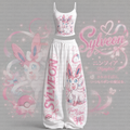 Top & Elasticated Trousers Two-Piece Set