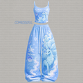 Top & Elasticated Trousers Two-Piece Set