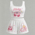 Kirby's Dream Land Vest and shorts Two-Piece Set