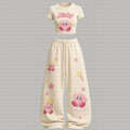 Kirby's Dream Land T-Shirt  & Elasticated Trousers Two-Piece Set